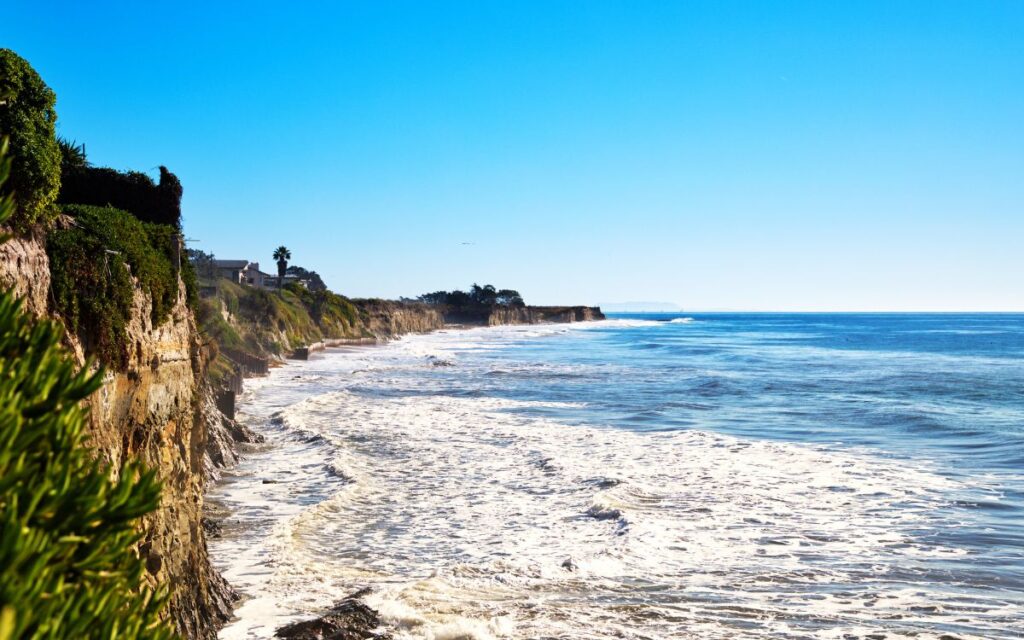 santa barbara coastline