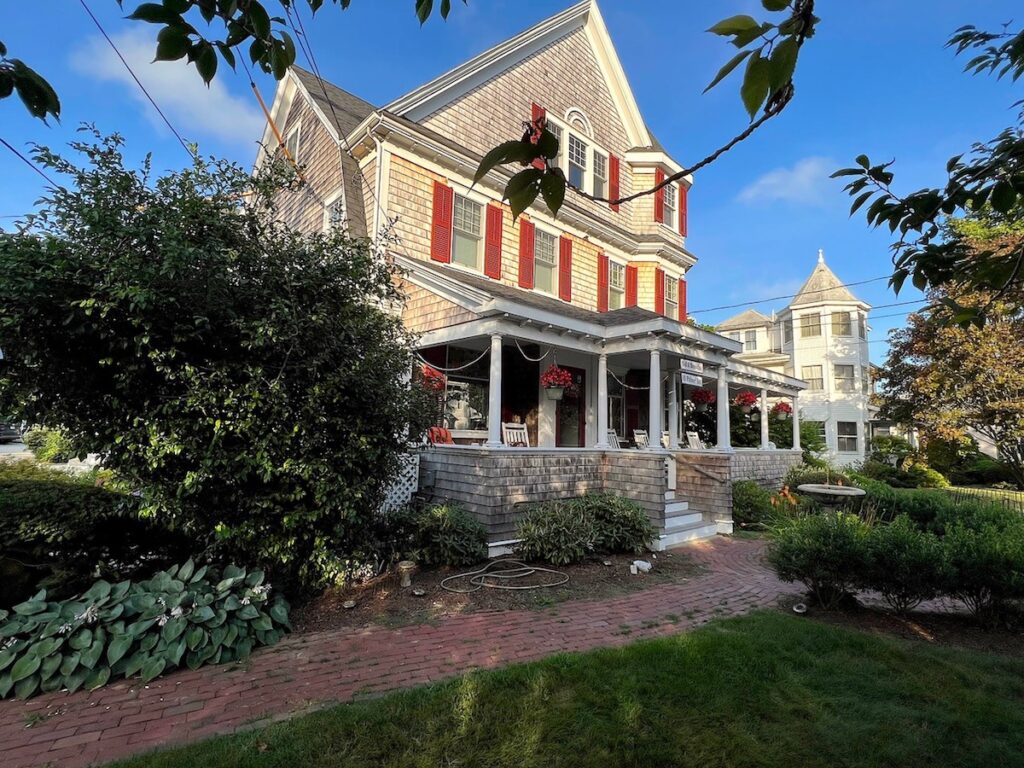 Palmer House Inn exterior Cape Cod Falmouth Massachusetts hotel