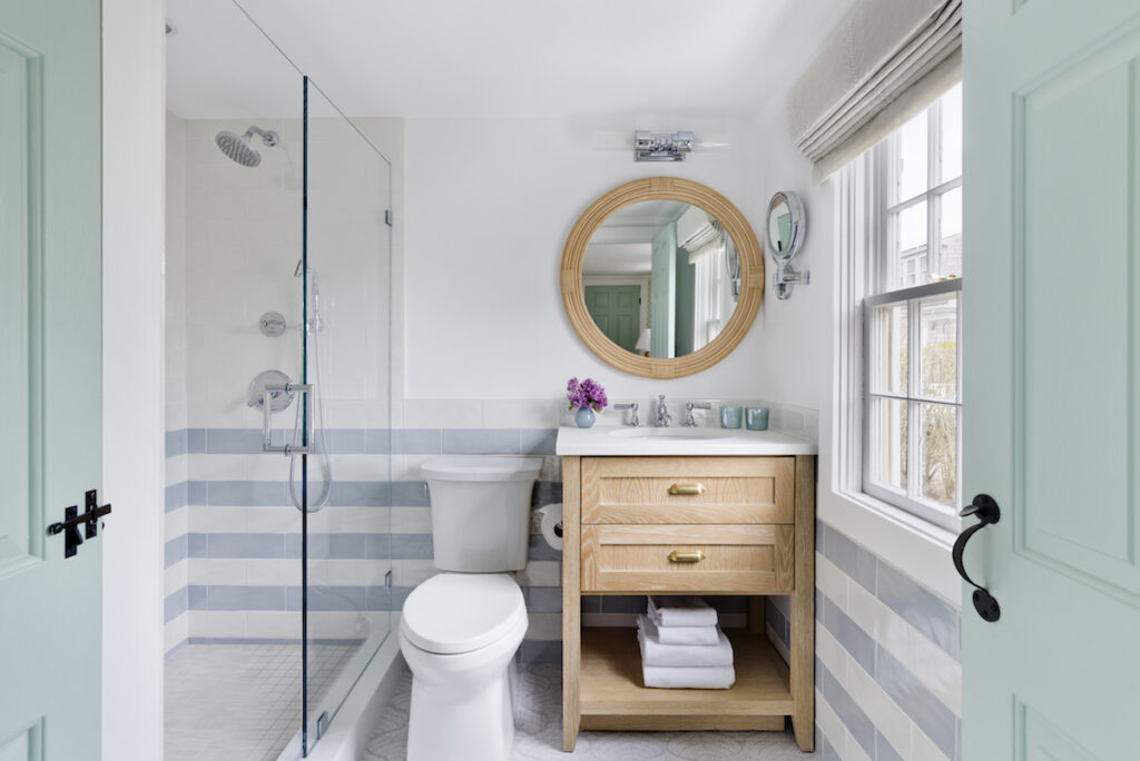 White Elephant guest bathroom Nantucket Massachusetts