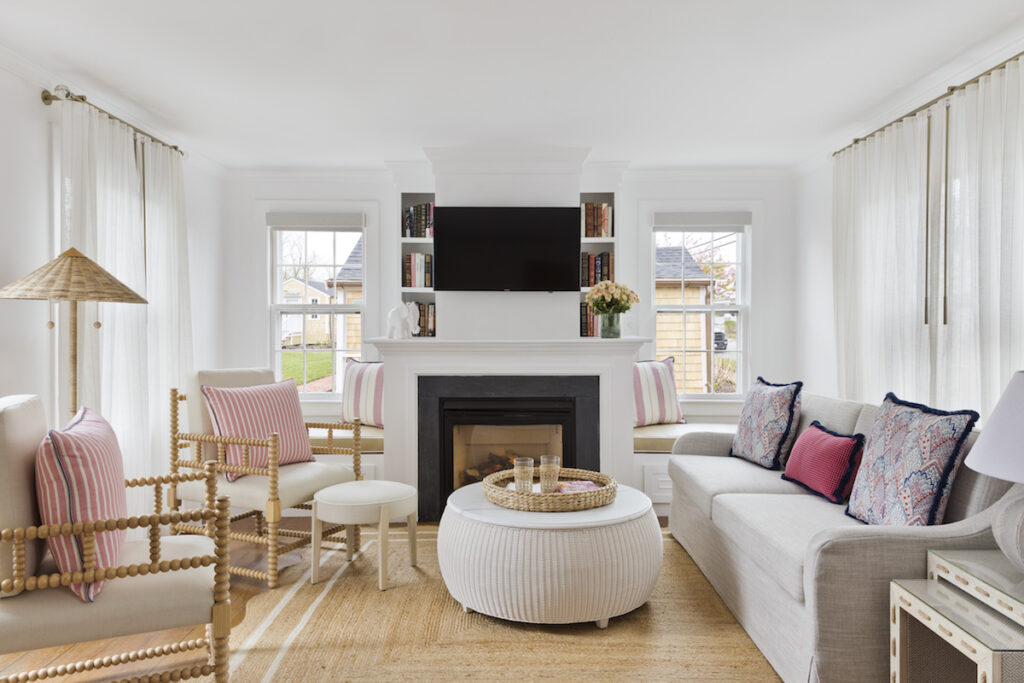 White Elephant guest living room nantucket massachusetts
