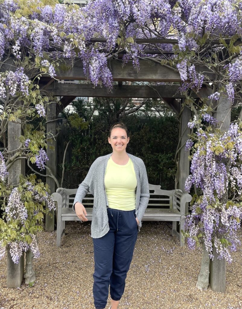 Wisteria woman newport rhode island
