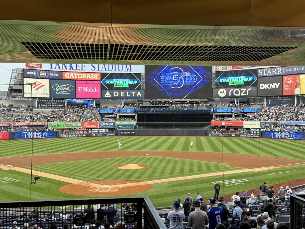 Yankees baseball game Yankees Stadium Bronx New York City