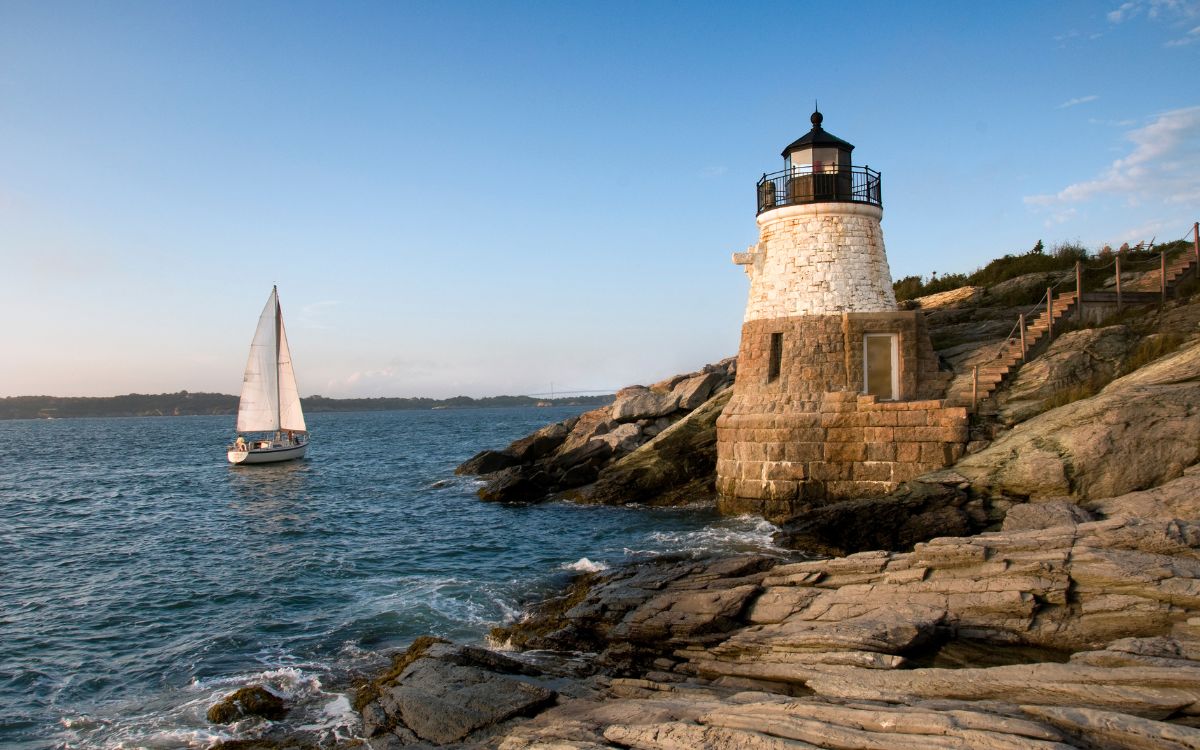 castle hill lighthouse newport rhode island