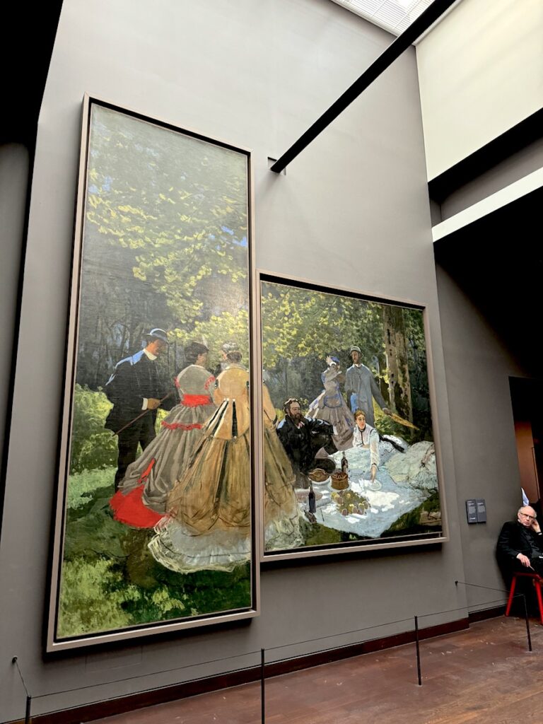 Le Dejeuner Sur lHerbe Monet Impressionist Painting Musee dOrsay Paris France