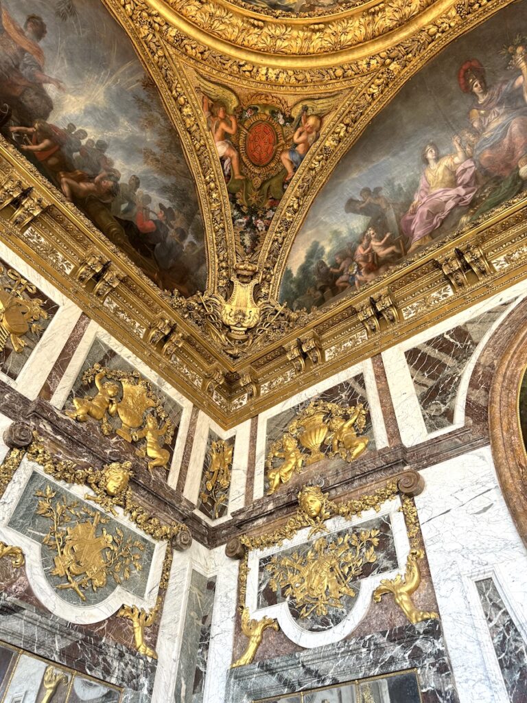 Palace of Versailles gilded facade Paris France