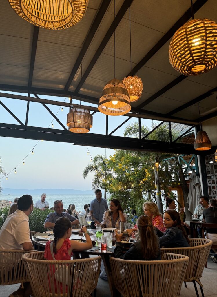 ocean view restaurant Zicatela Punta de Mita Mexico
