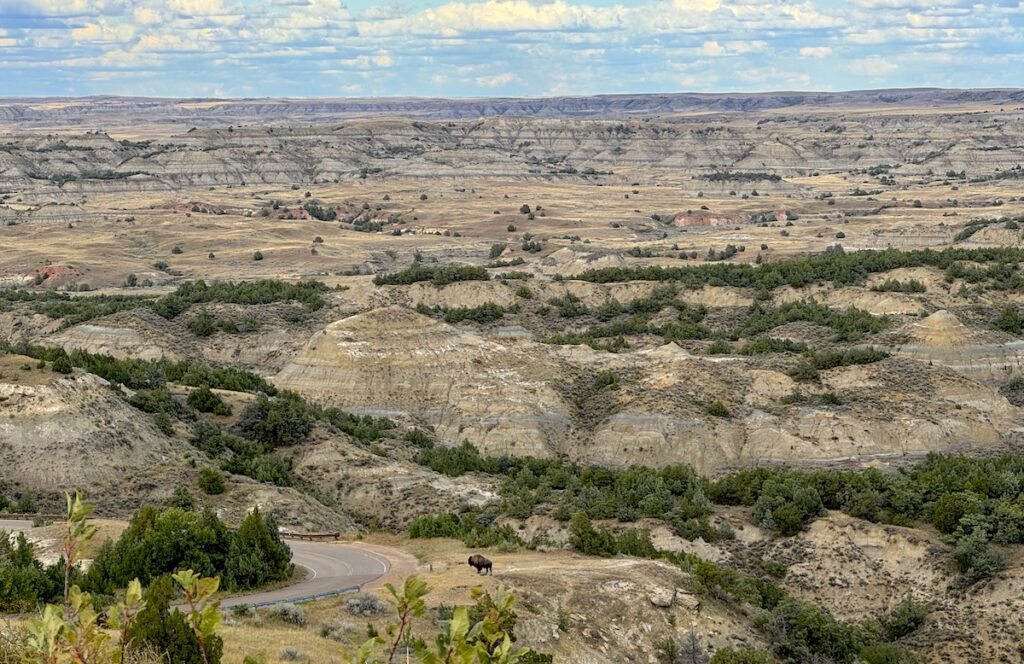 buck hill overlook theodore roosevelt national park north dakota