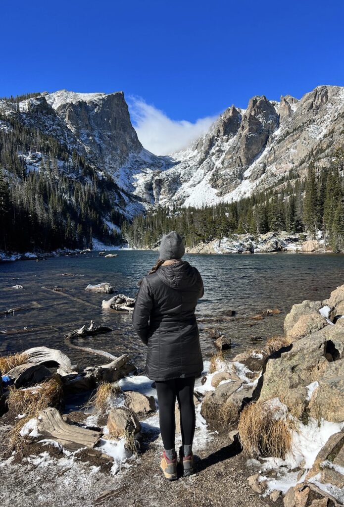 Dream Lake Rocky Mountain National Park Colorado Fall
