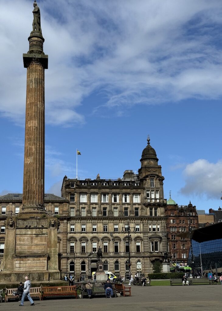 george square glasgow scotland united kingdom