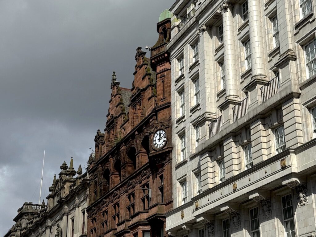 historic buildings glasgow city center glasgow scotland united kingdom copy