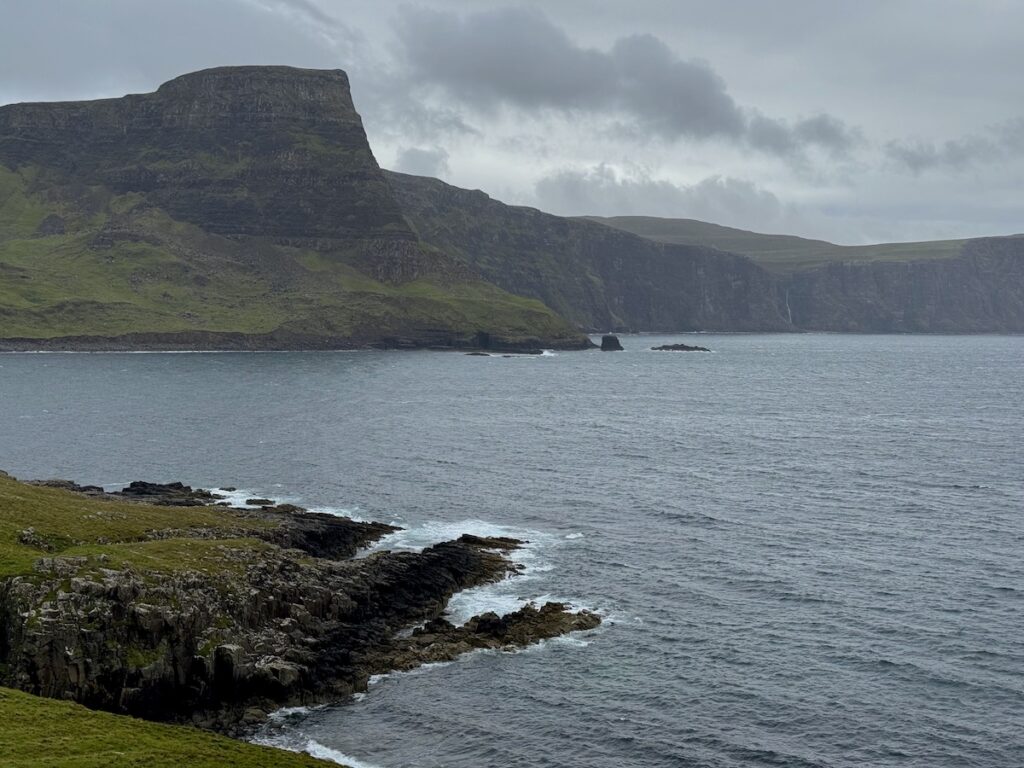 neist point lighthouse ocean views isle of skye scottish highlands scotland united kingdom