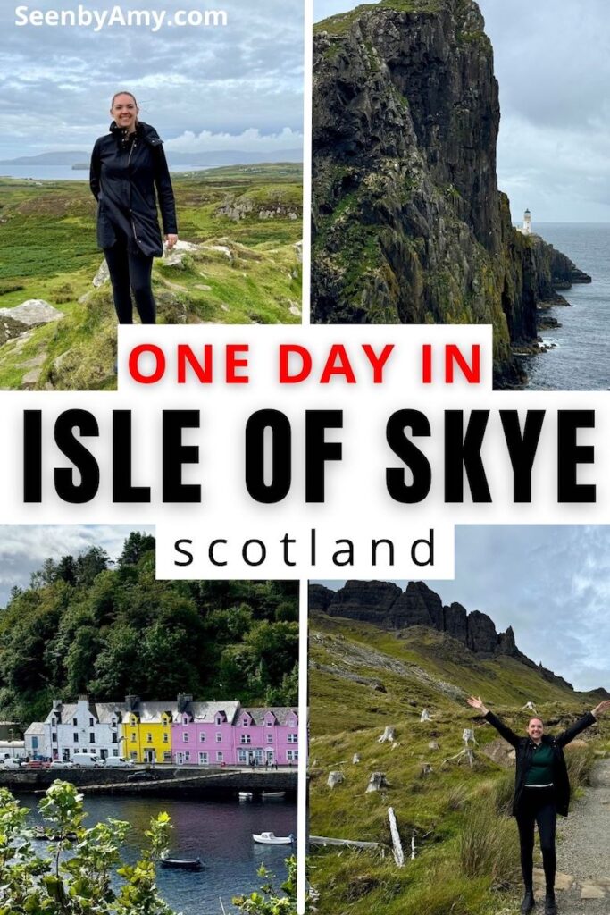 one day on Isle of Skye scotland