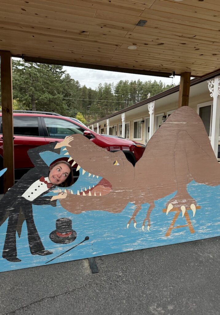 quirky photo spots in downtown Hill City South Dakota Black Hills