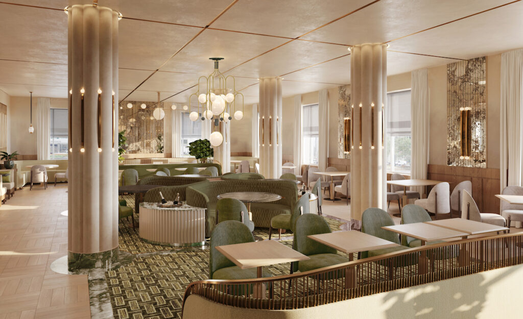 Lex Yard restaurant waldorf astoria hotel new york city manhattan