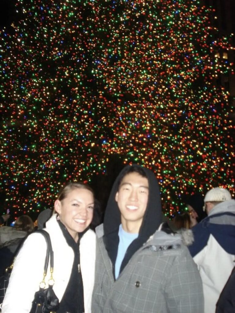 rockefeller christmas tree in 2009 new york city manhattan