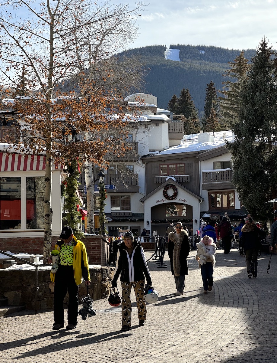 ski village in winter vail village colorado vail ski resort