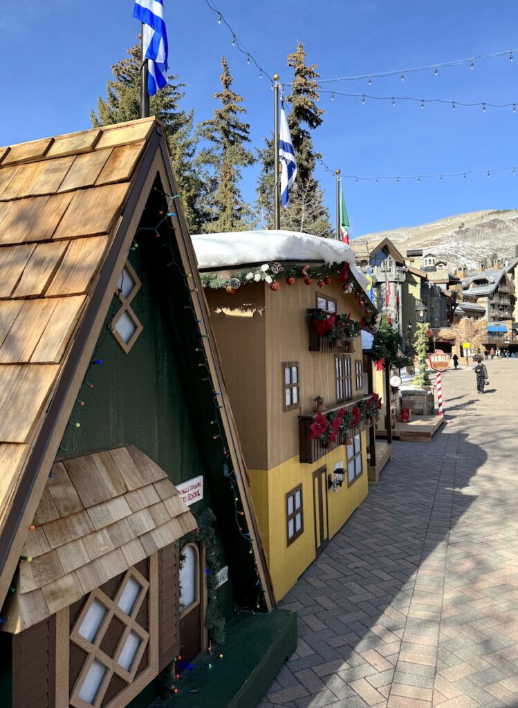 Vail Village Kris Kringle Market Vail Colorado Winter Christmas