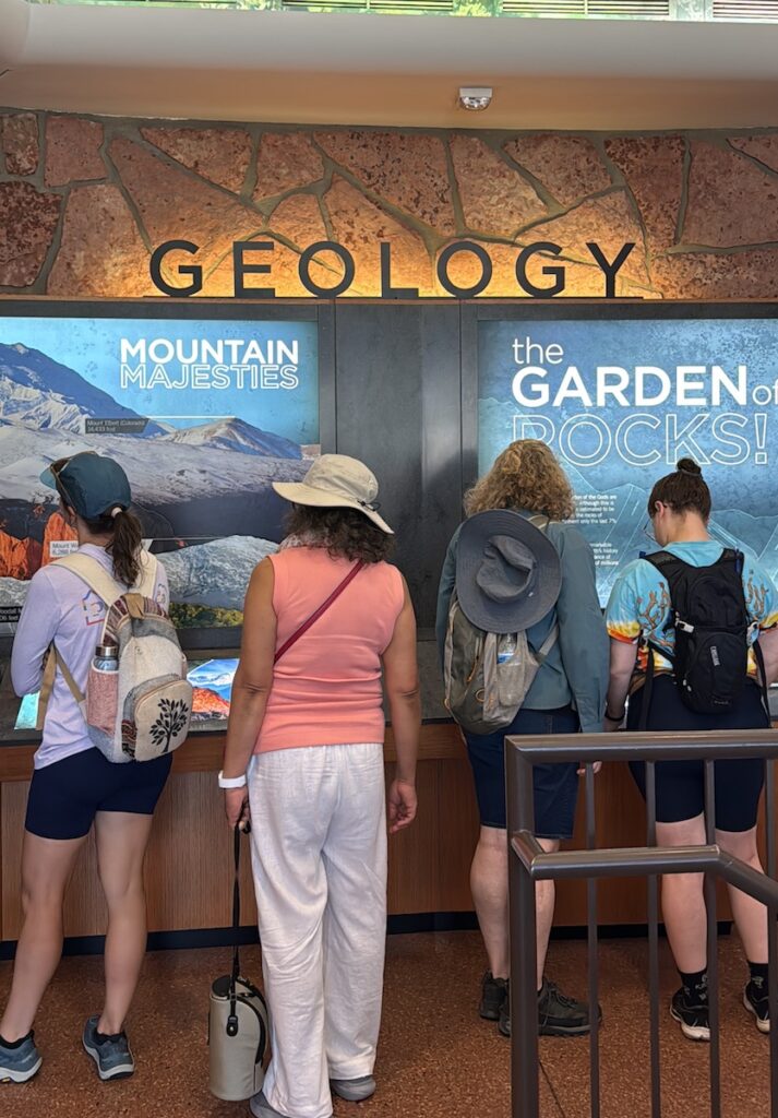 garden of the gods visitor center exhibits colorado springs