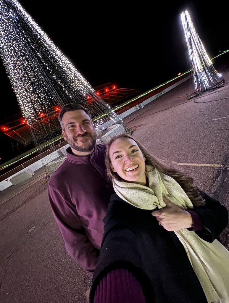 magic of lights pikes peak international raceway christmas village fountain colorado