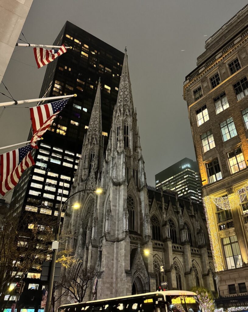 st patricks cathedral new york city midtown manhattan