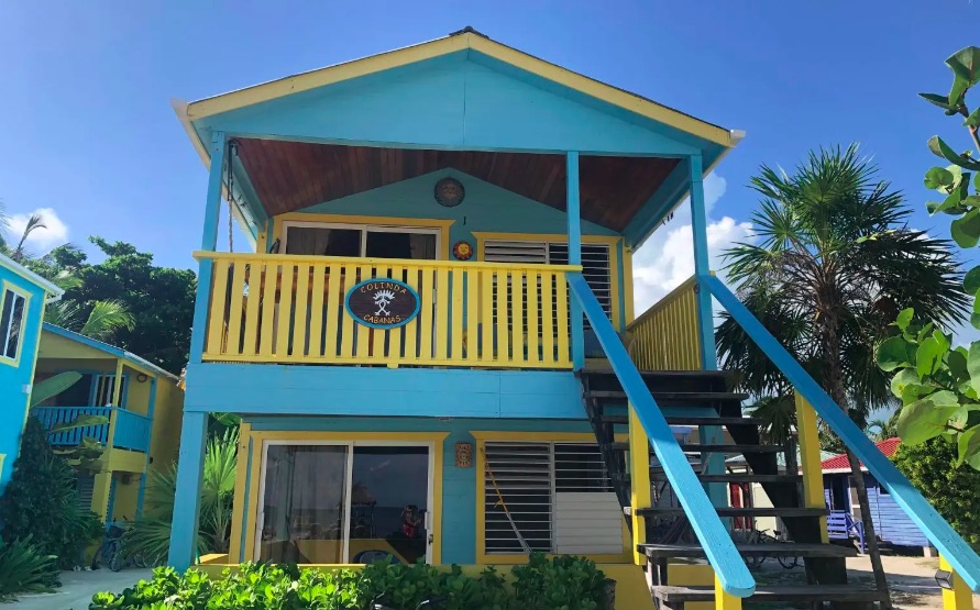 Colinda Cabanas exterior caye caulker belize