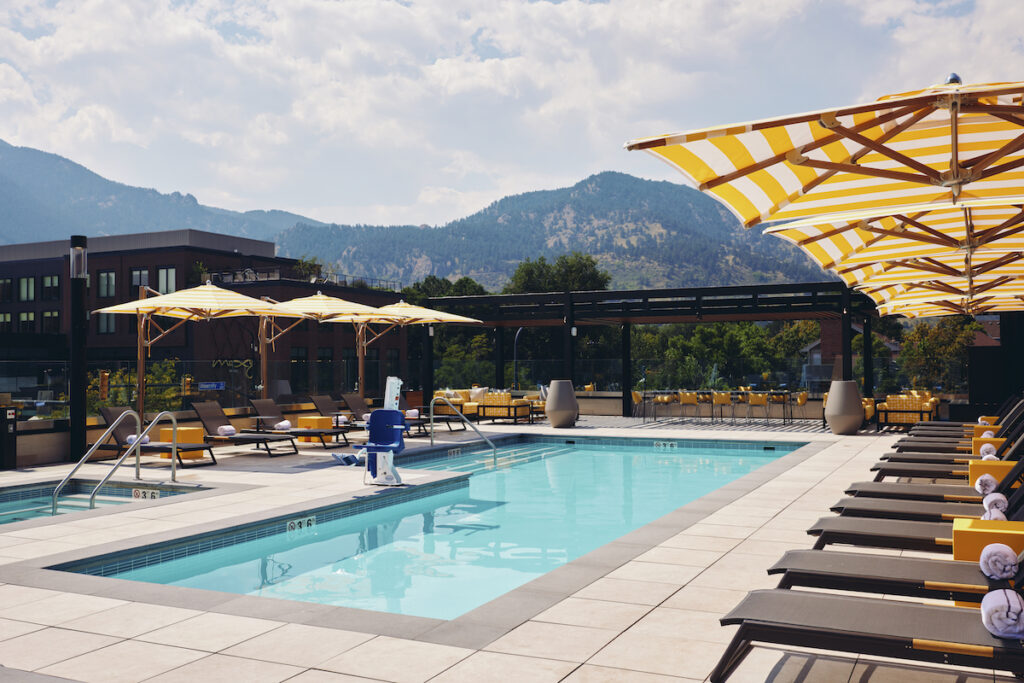 Limelight Boulder Pool Boulder Colorado Hotel