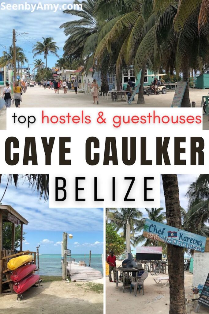 best hostels and guesthouses in Caye Caulker Belize