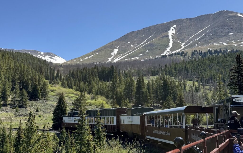 leadville railroad scenic train ride summer leadville colorado