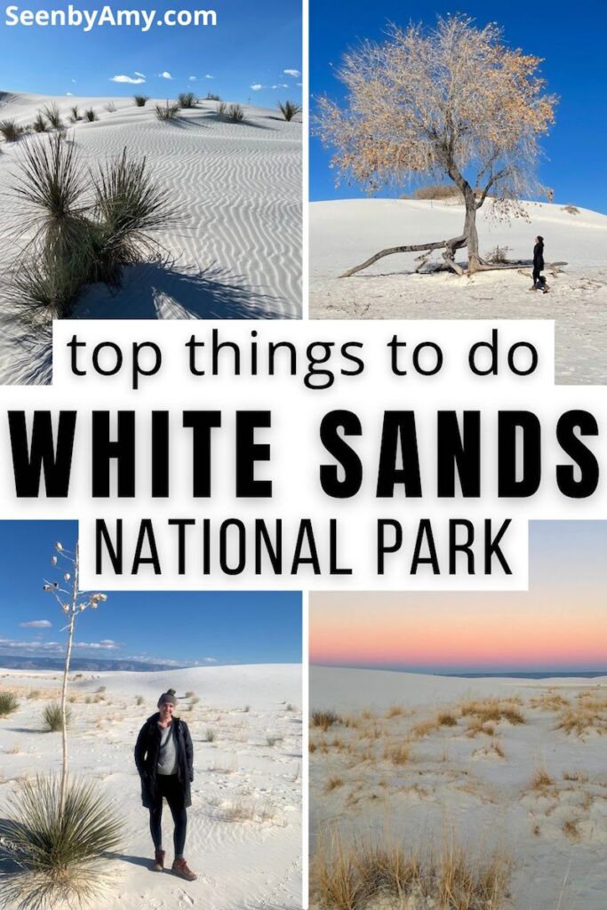 things to do in White Sand national park new mexico