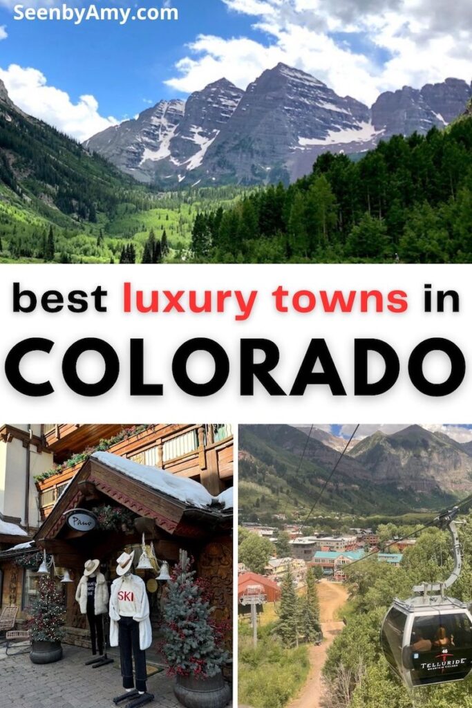 best luxury towns in colorado