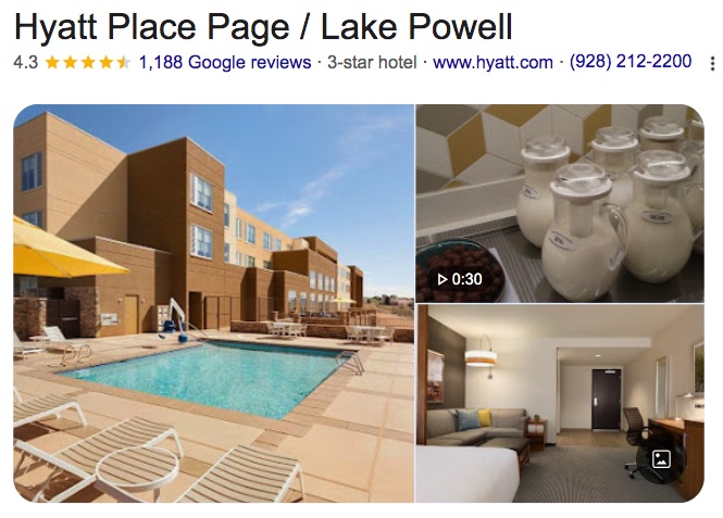 hyatt place lake powell page arizona