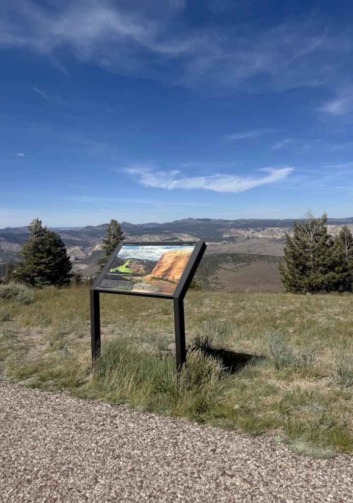 canyon overlook harpers corner drive dinosaur national monument colorado