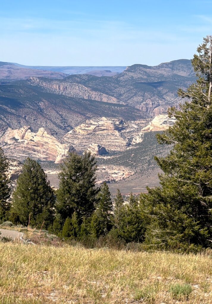 canyon overlook harpers corner drive dinosaur national monument colorado side