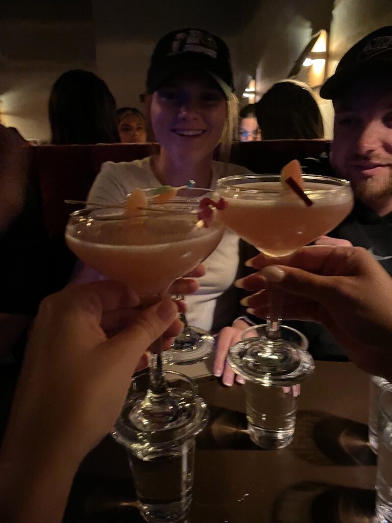 cocktails at speakeasy retrograde denver rino river north five points denver colorado