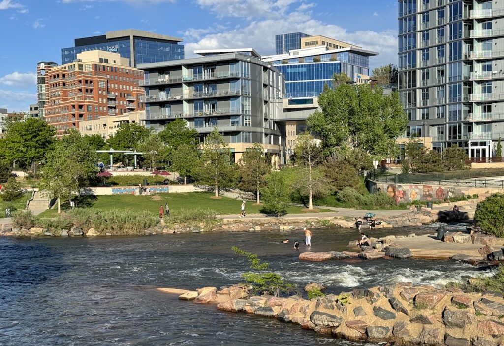 confluence park downtown denver colorado