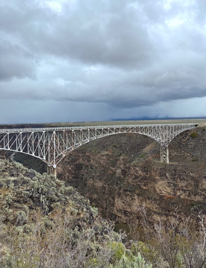 Rio Grande Gorge Bridge taos new mexico