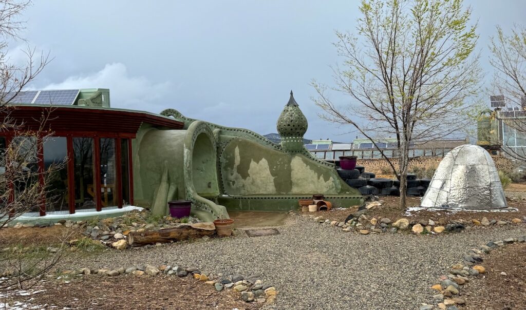 earthship visitor center taos new mexico