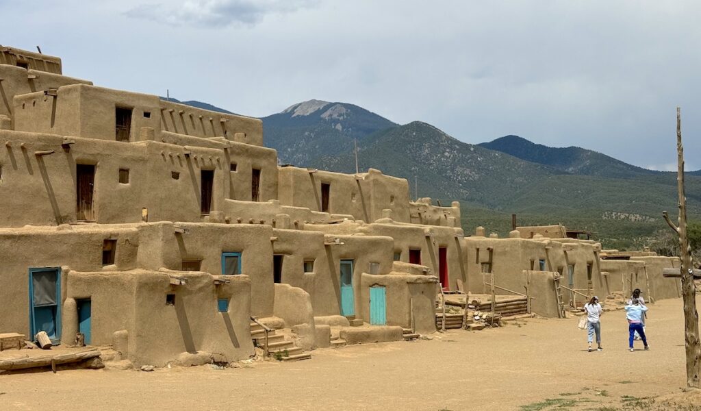 historic taos village taos pueblo new mexico
