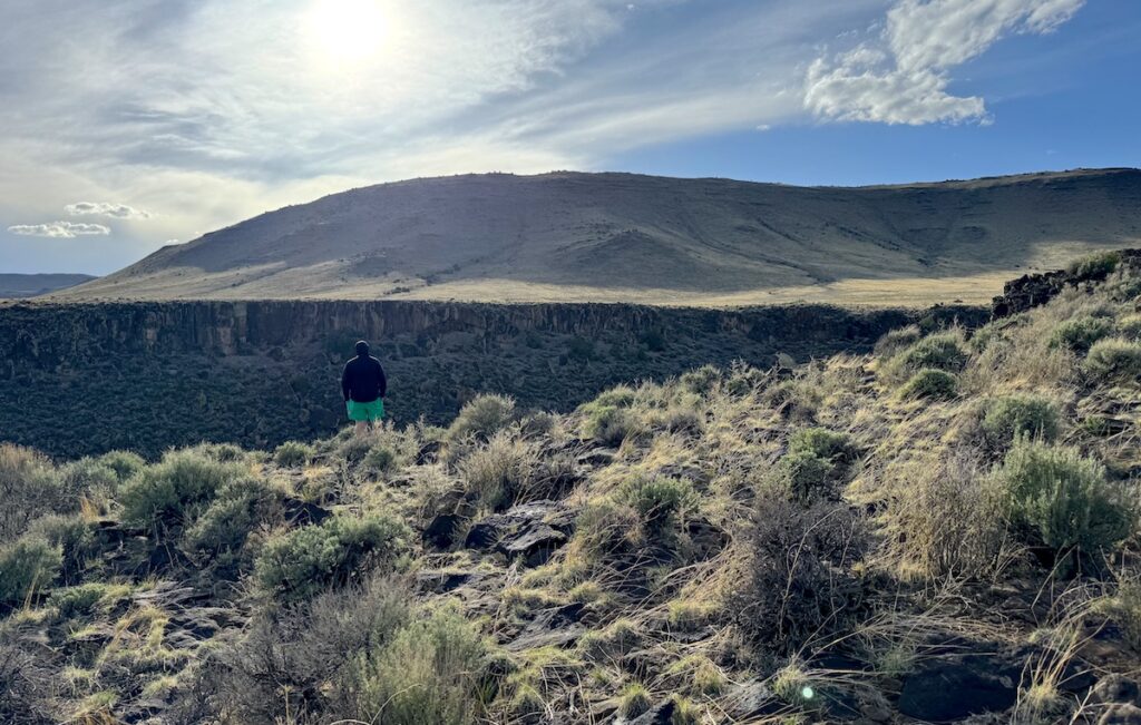 overlooking the rio grande Rio Grande Natural Area southern colorado san luis valley