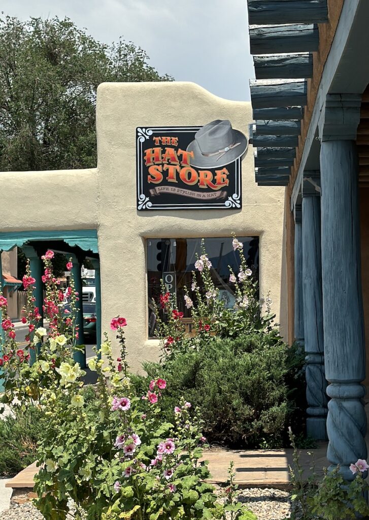 shopping in historic downtown taos new mexico