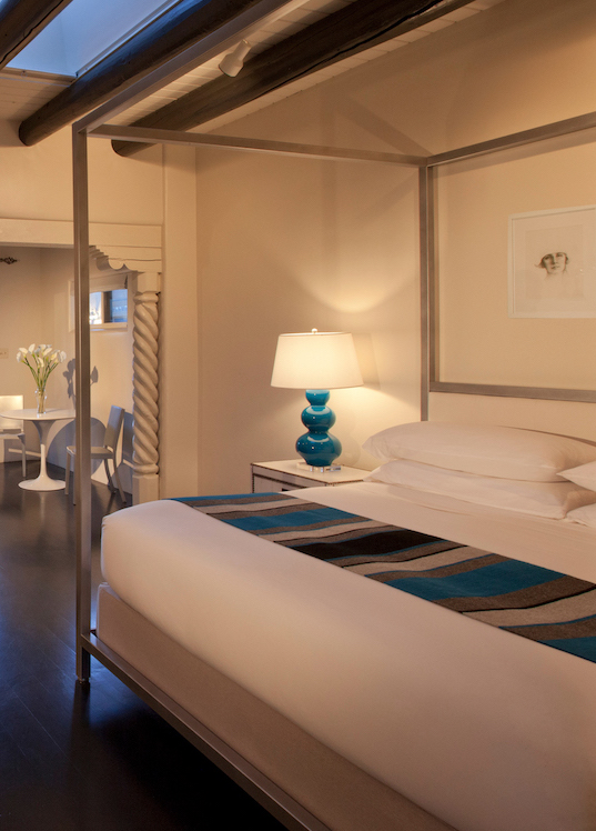 guest rooms luxury hotel Palacio de Marquesa taos new